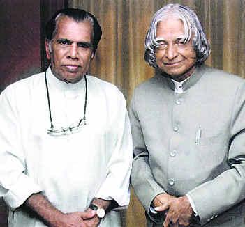 Abdul Kalam with K.P. Joseph